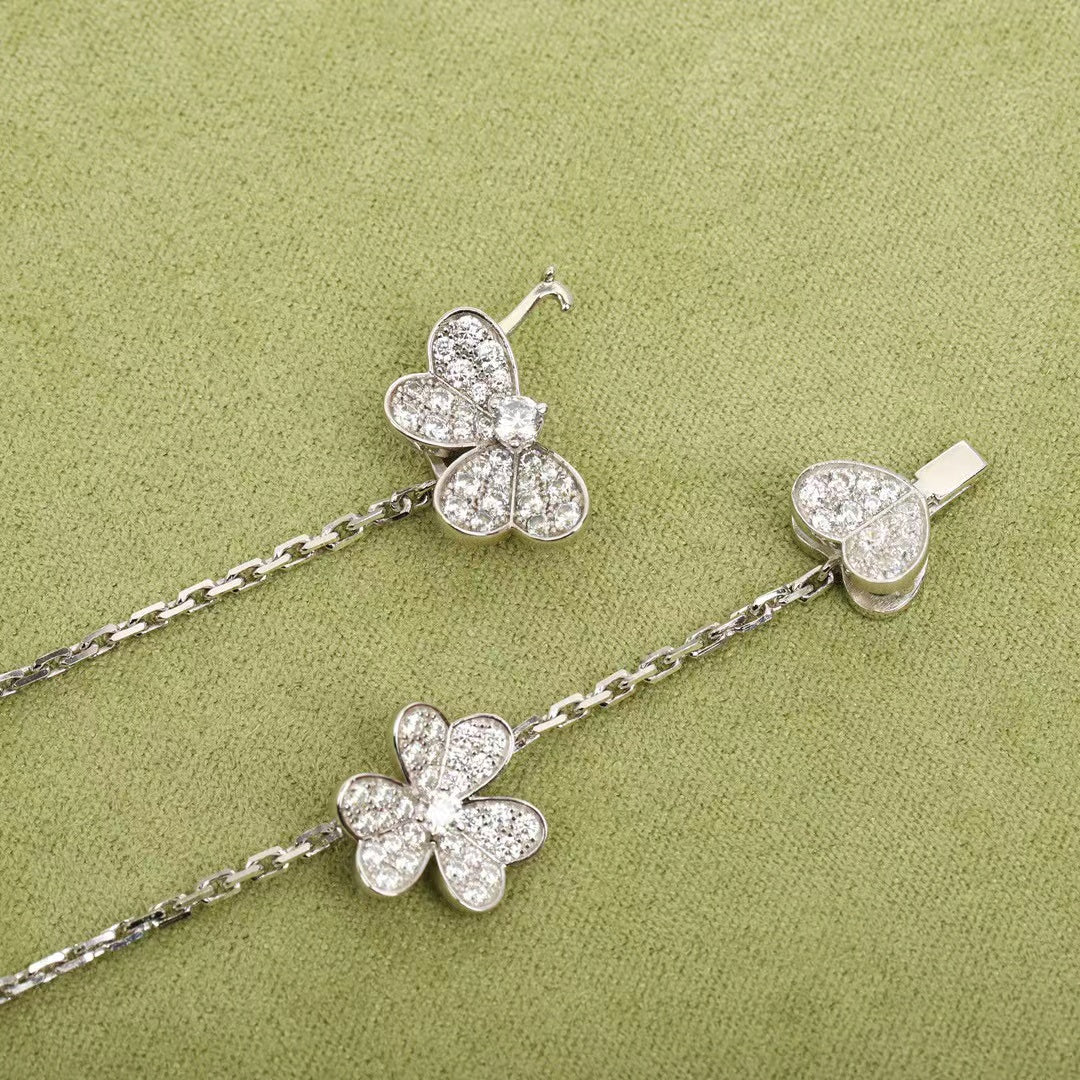 Mystic FRIVOLE SILVER 9 FLOWERS ネックレス