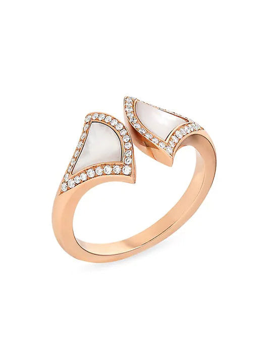 [Mystic]DREAM MOP DIAMOND OPEN RING