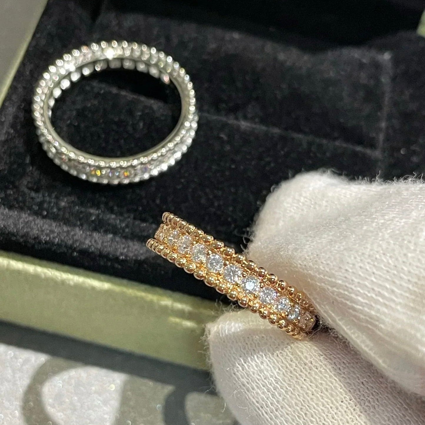 [Mystic]PERLEE DIAMOND ROSE GOLD RING