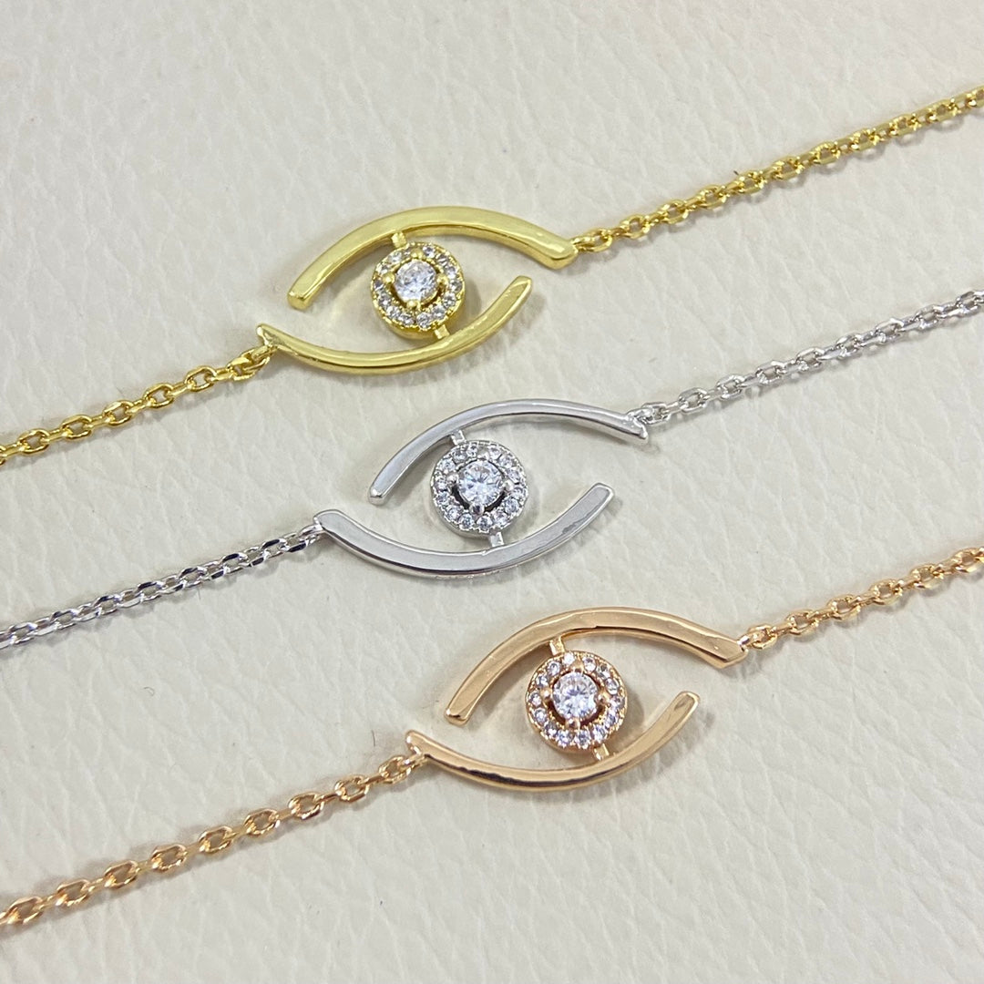 [Mystic JURI]Mystic Eye Pave-Set Diamond Bracelet