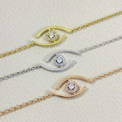[Mystic JURI]Mystic Eye Pave-Set Diamond Bracelet