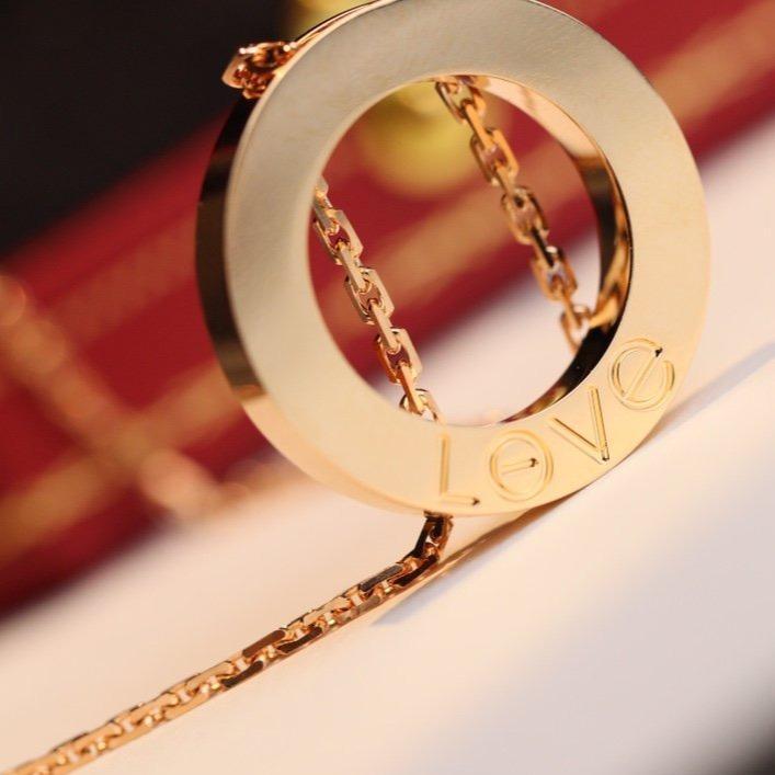 [Mystic]LOVE NECKLACE ADJUSTABLE ROSE GOLD
