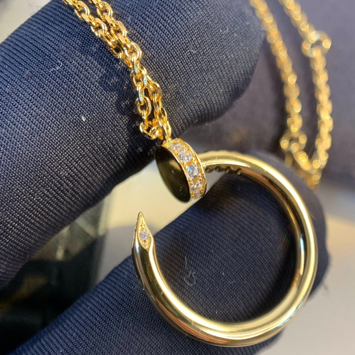 [Mystic]JUSTE NECKLACE GOLD