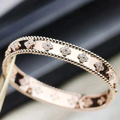 [Mystic]CLOVER BRACELET 8MM DIAMONDS