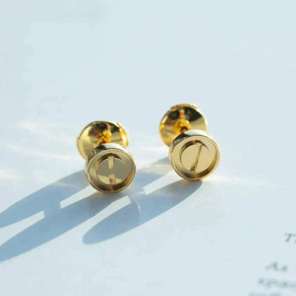 [Mystic]LOVE EARRINGS GOLD 10MM
