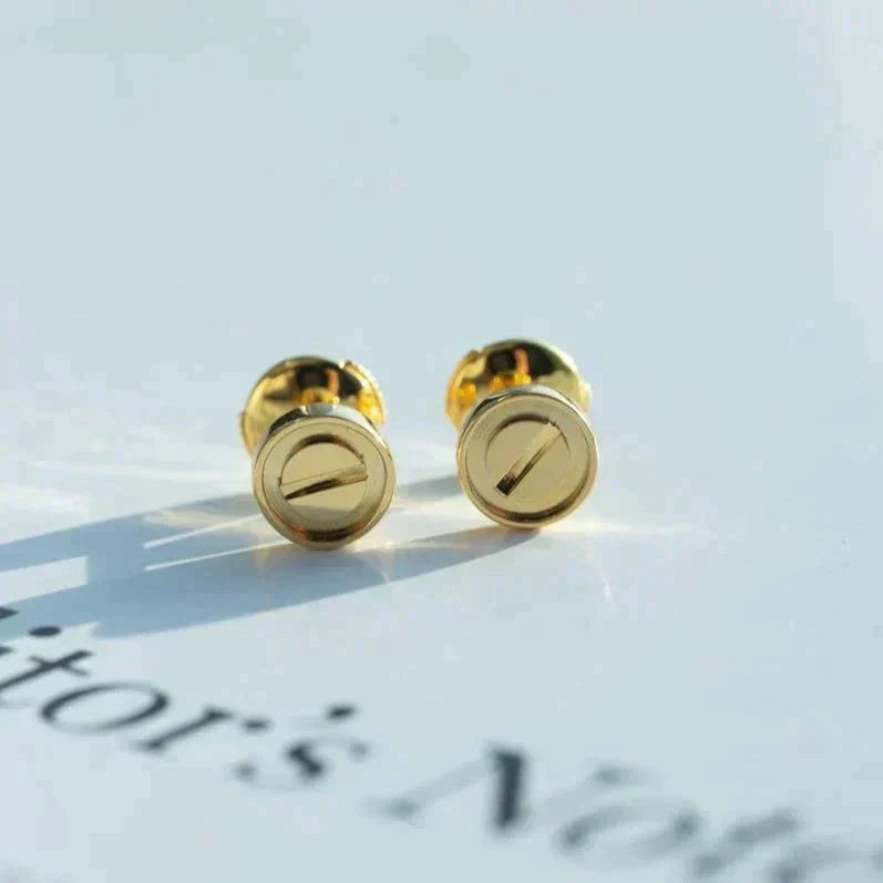 [Mystic]LOVE EARRINGS GOLD 10MM