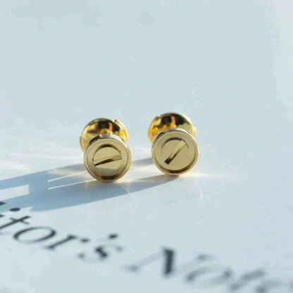 [Mystic]LOVE EARRINGS GOLD 10MM