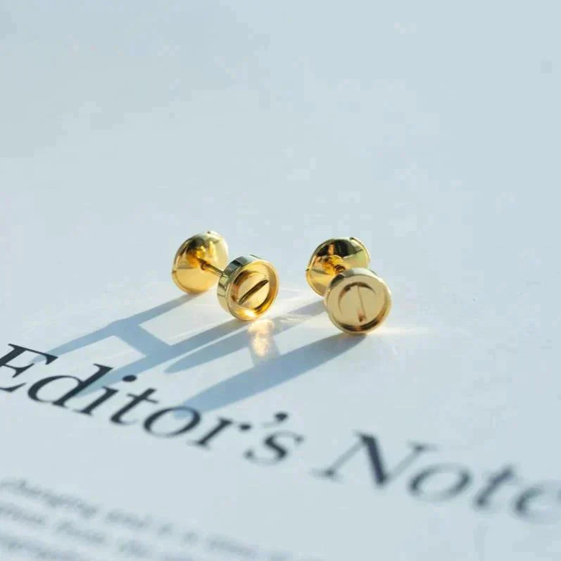 [Mystic]LOVE EARRINGS GOLD 10MM