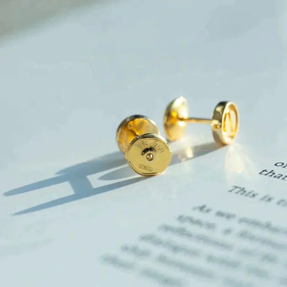 [Mystic]LOVE EARRINGS GOLD 10MM