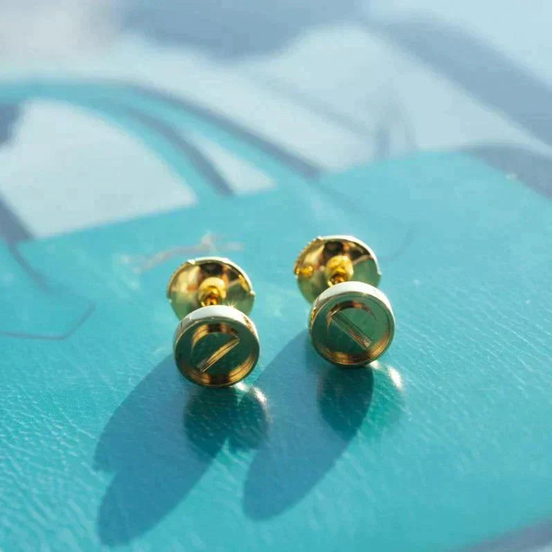[Mystic]LOVE EARRINGS GOLD 10MM