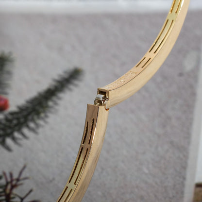[Mystic]SERPENTI BRACELET PINK GOLD DIAMOND DOUBLE SNAKE