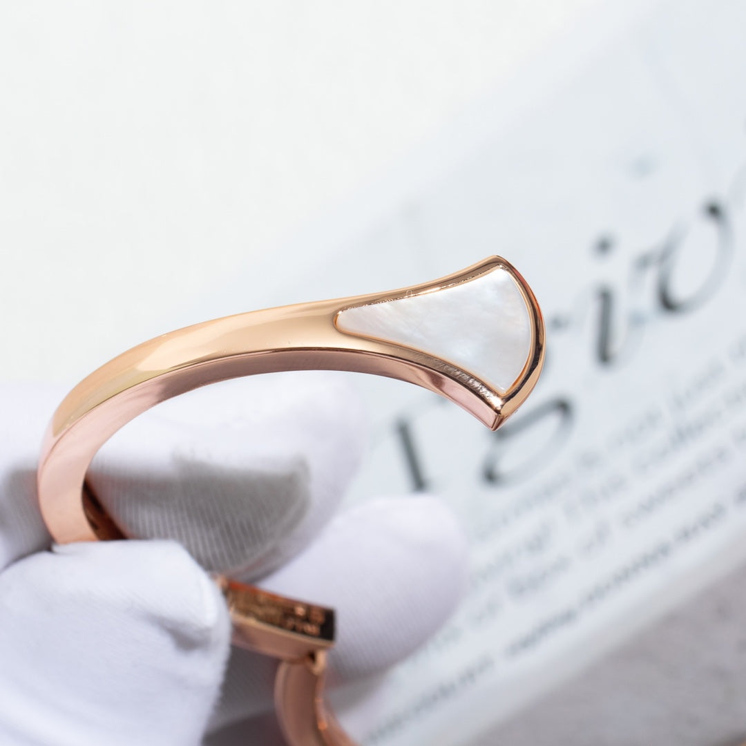 [Mystic]DREAM BRACELET OPEN PINK GOLD MOP