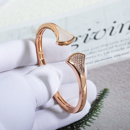 [Mystic]DREAM BRACELET OPEN PINK GOLD MOP DIAMOND