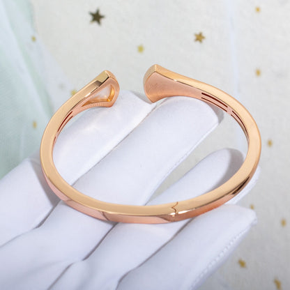[Mystic]DREAM BRACELET OPEN PINK GOLD MOP DIAMOND
