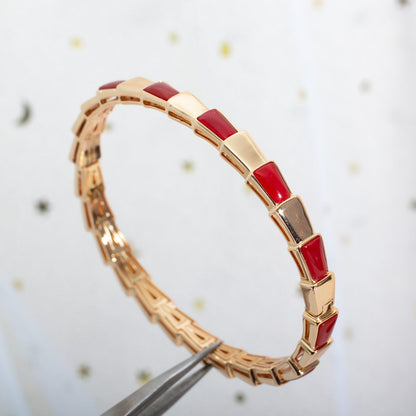 [Mystic]SERPENTI BRACELET PINK GOLD RUBELLITE