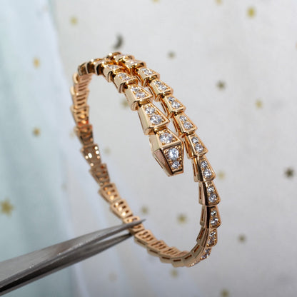 [Mystic]SERPENTI BRACELET 6.8MM PINK GOLD DIAMOND