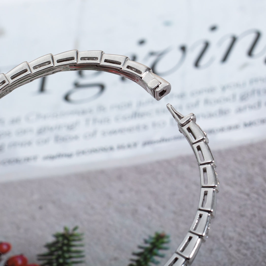 [Mystic]SERPENTI BRACELET SILVER DIAMOND