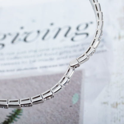 [Mystic]SERPENTI BRACELET SILVER DIAMOND