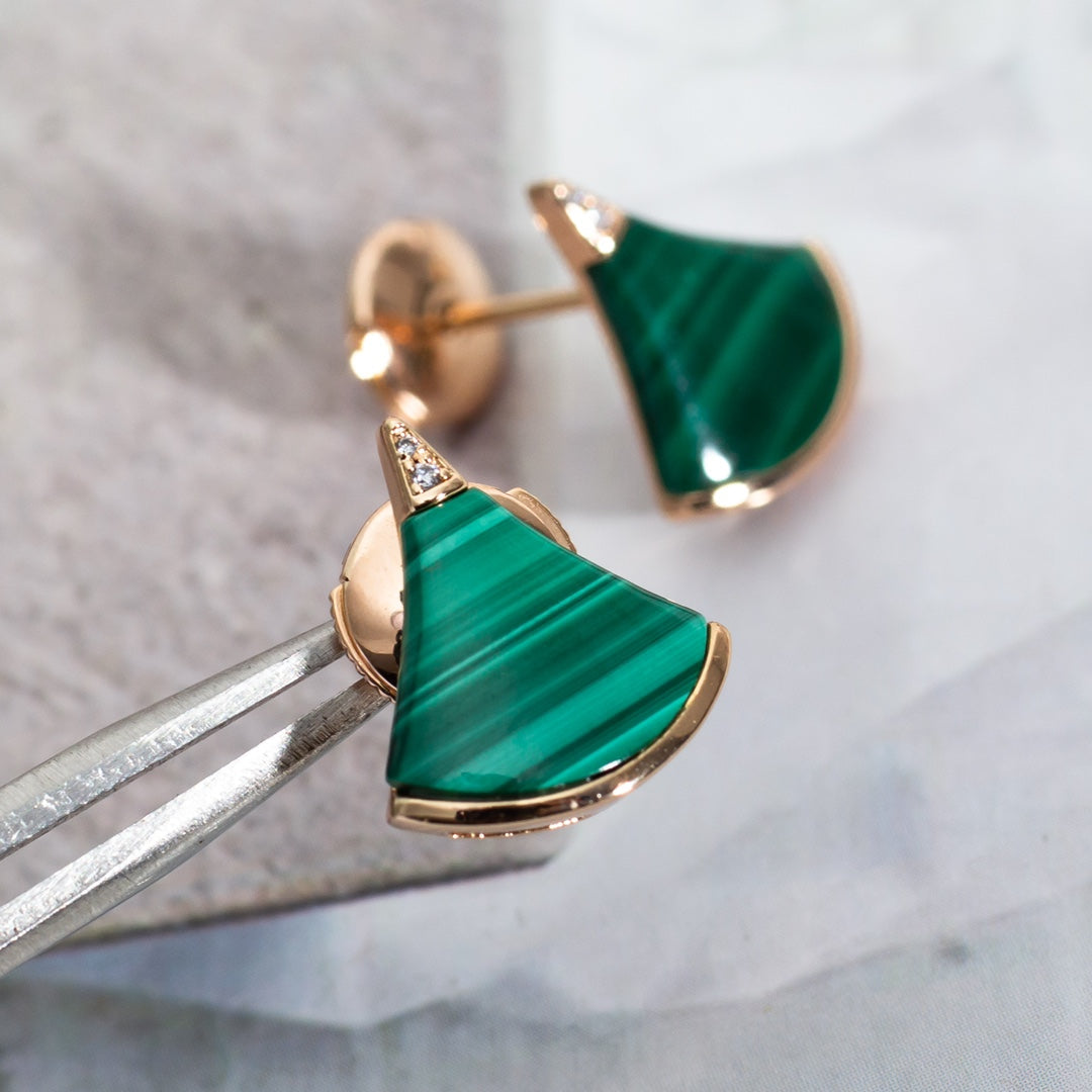 [Mystic]DIVAS DREAM EARRINGS PINK GOLD