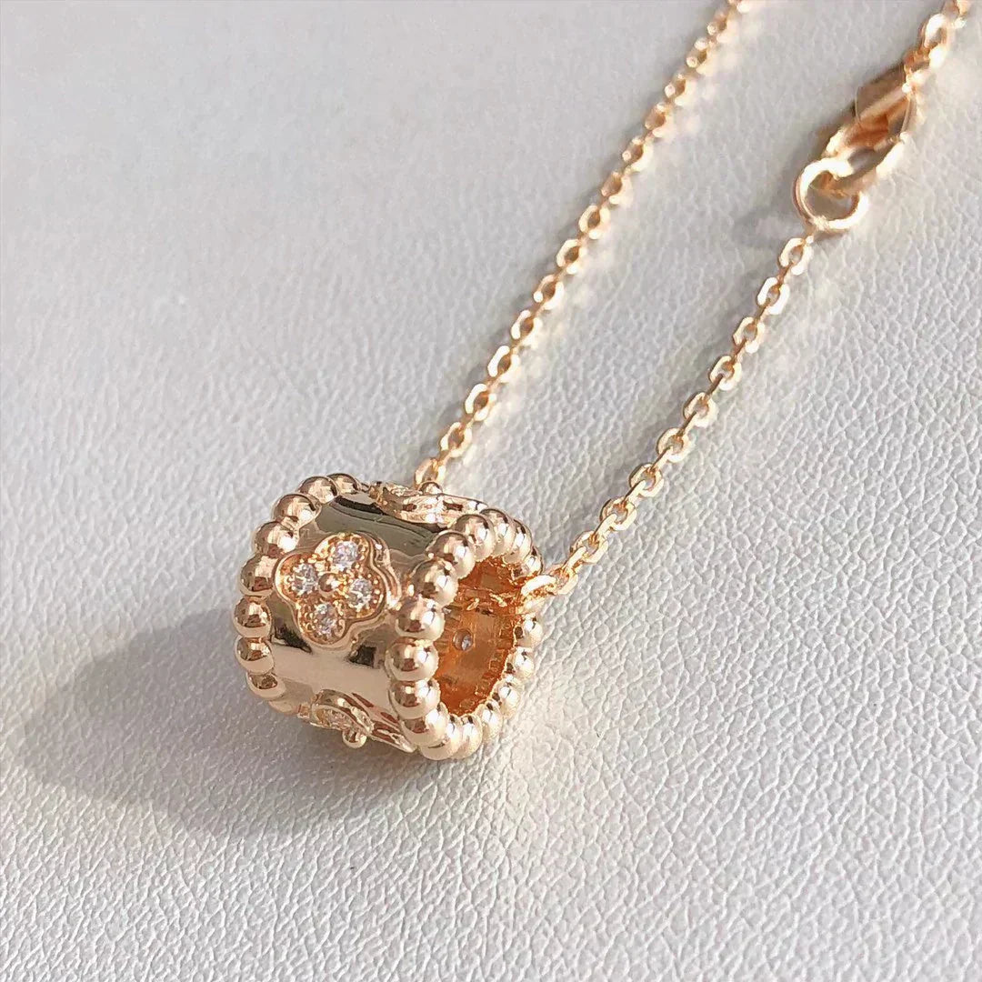 [Mystic]PERLEE PEDANT NECKLACE GOLD / ROSE GOLD