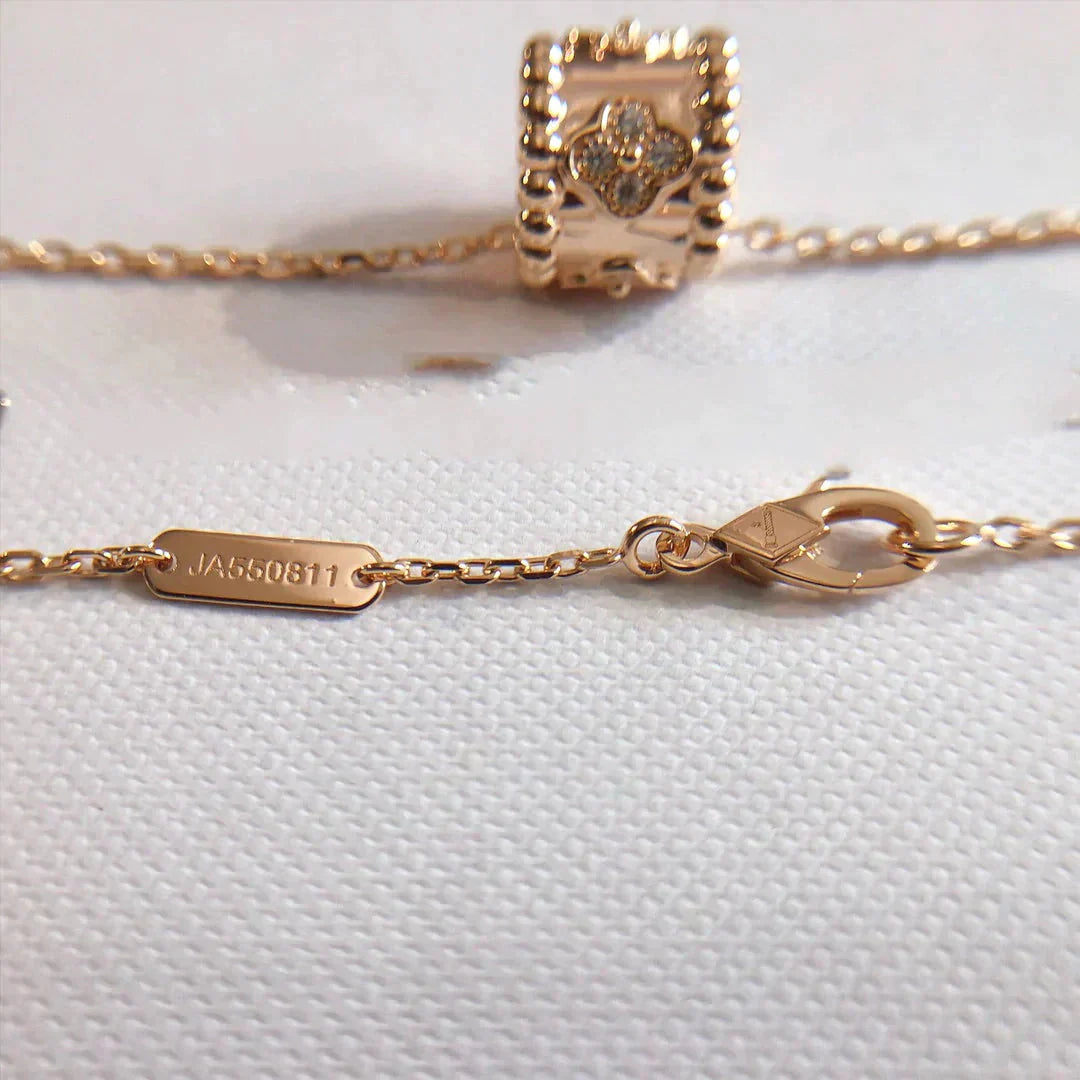 [Mystic]PERLEE PEDANT NECKLACE GOLD / ROSE GOLD