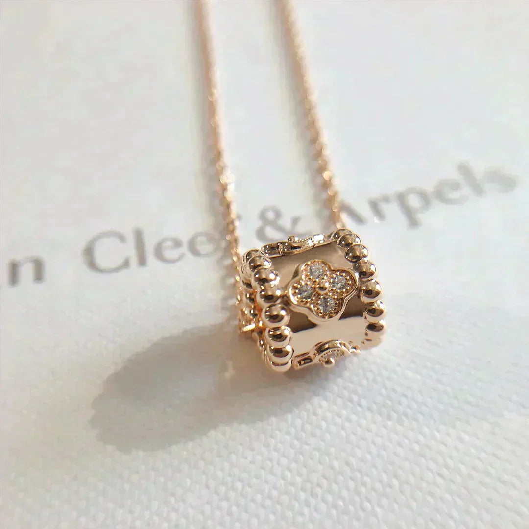 [Mystic]PERLEE PEDANT NECKLACE GOLD / ROSE GOLD