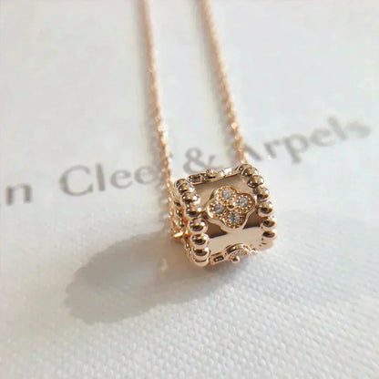 [Mystic]PERLEE PEDANT NECKLACE GOLD / ROSE GOLD