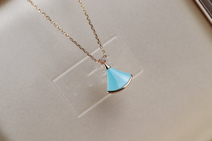 [Mystic]DREAM NECKLACE TURQUOISE PINK GOLD