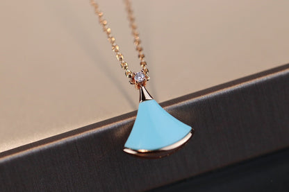 [Mystic]DREAM NECKLACE TURQUOISE PINK GOLD