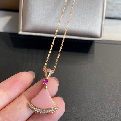 [Mystic]DREAM NECKLACE PINK OPAL
