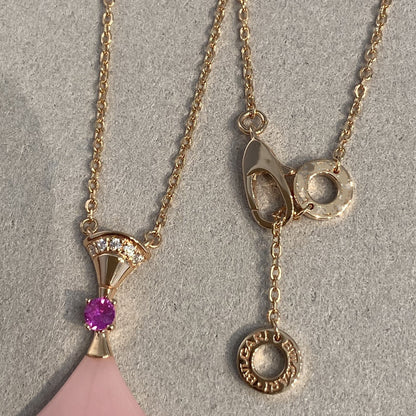 [Mystic]DREAM NECKLACE PINK OPAL