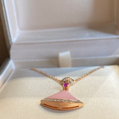 [Mystic]DREAM NECKLACE PINK OPAL