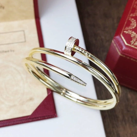 [Mystic]JUSTE BRACELET 3.5MM DOUBLE ROW DIAMOND