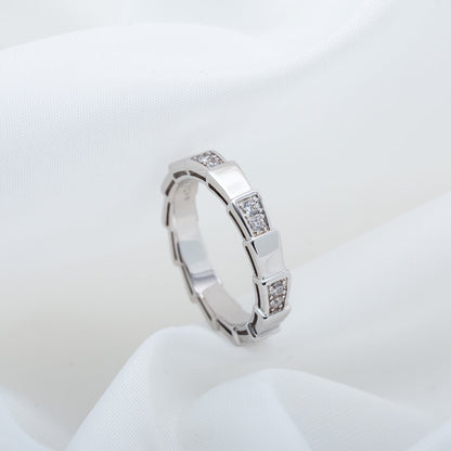 [Mystic]SERPENTI RING SILVER  3MM