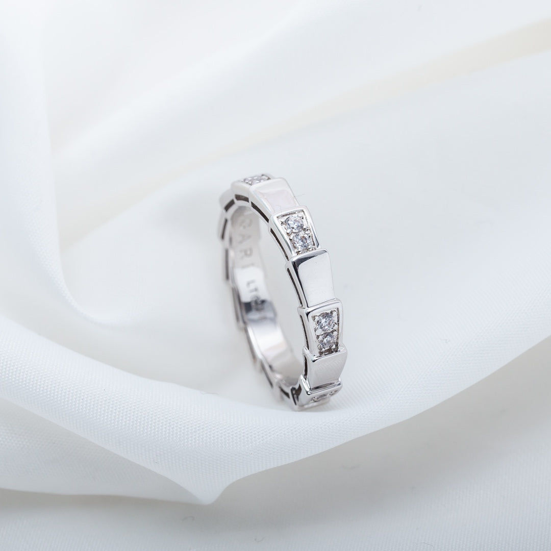 [Mystic]SERPENTI RING SILVER  3MM