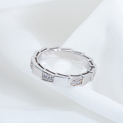 [Mystic]SERPENTI RING SILVER  3MM
