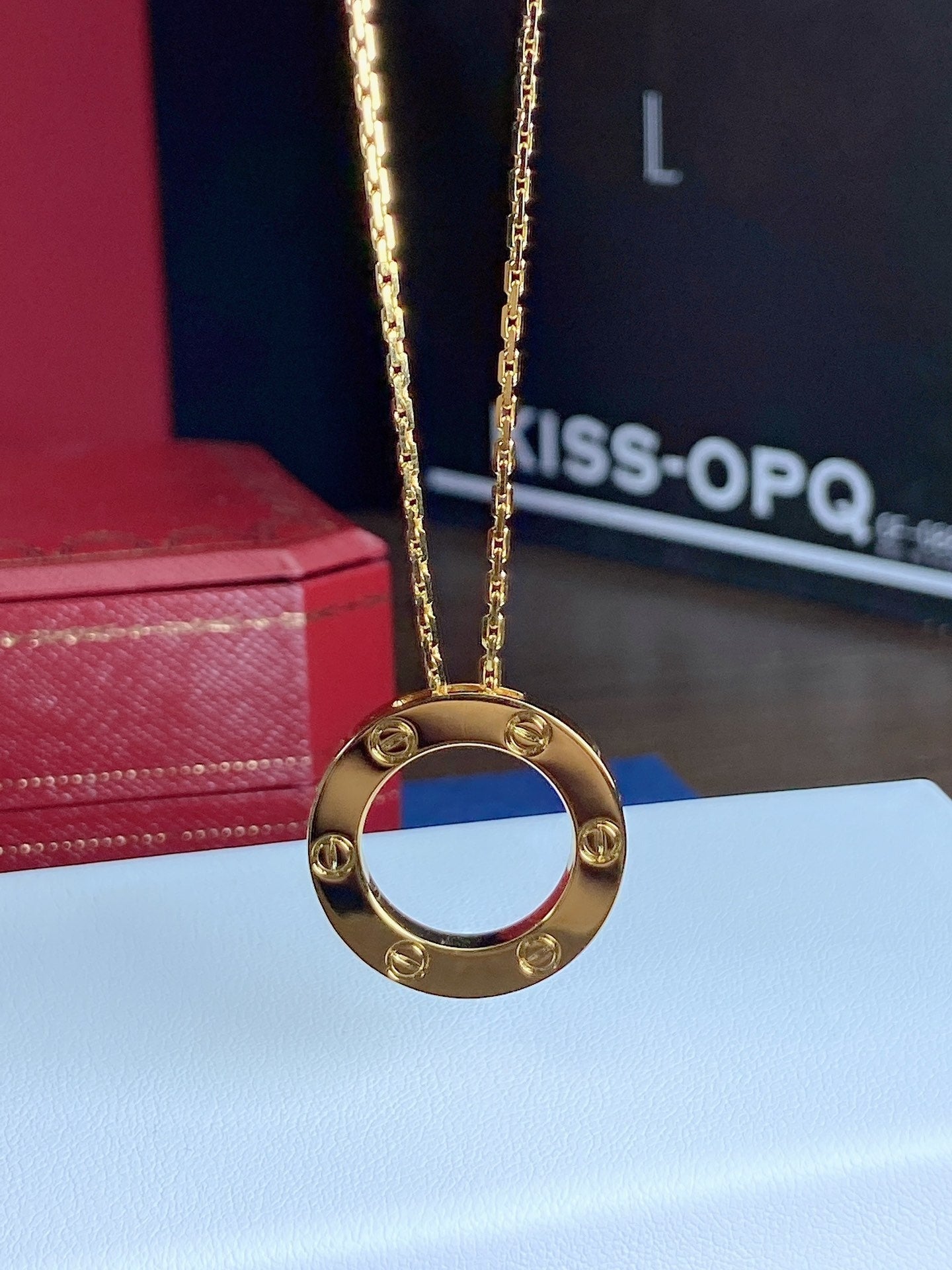 [Mystic]LOVE NECKLACE 16MM