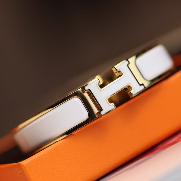 [Mystic]H BRACELET 12MM GOLD