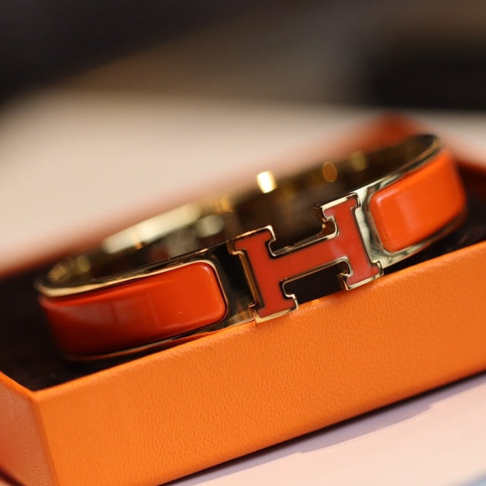 [Mystic]H BRACELET 12MM GOLD
