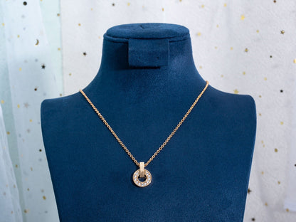 [Mystic]GARI NECKLACE PINK GOLD DIAMOND