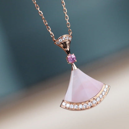 [Mystic]DREAM NECKLACE PINK MOP DIAMOND