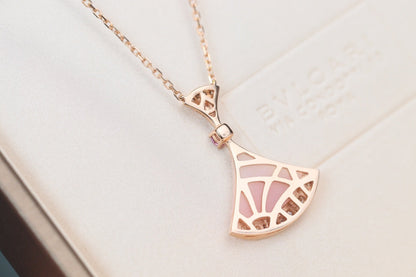 [Mystic]DREAM NECKLACE PINK MOP DIAMOND