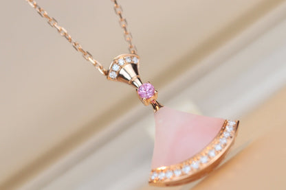 [Mystic]DREAM NECKLACE PINK MOP DIAMOND