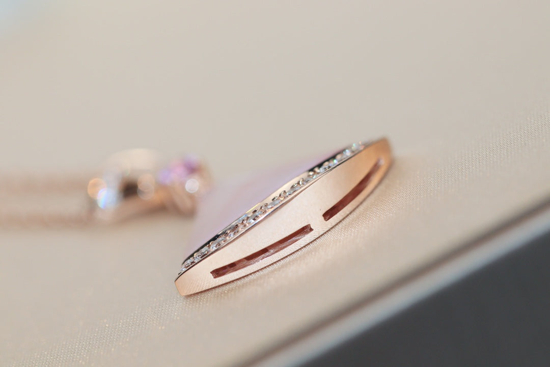 [Mystic]DREAM NECKLACE PINK MOP DIAMOND