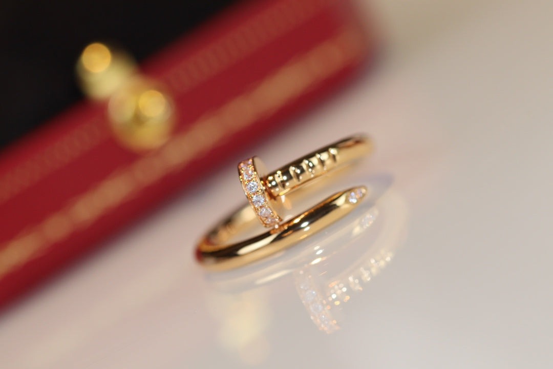 [Mystic]JUSTE RING 2.65MM GOLD DIAMOND