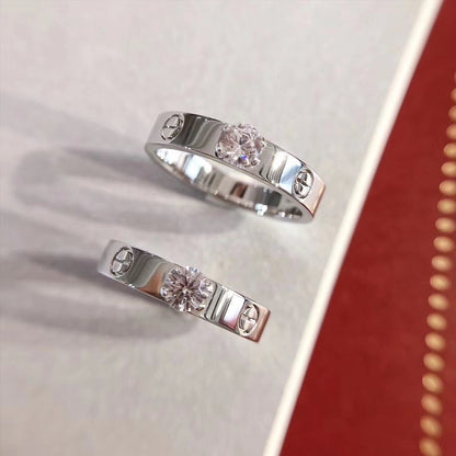 [Mystic]LOVE RING 3.6MM 1 BIG DIAMOND