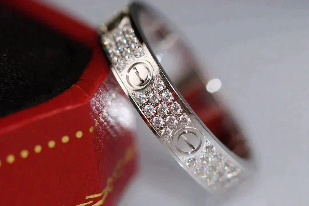 [Mystic]LOVE RING 3.6MM DIAMOND PAVED