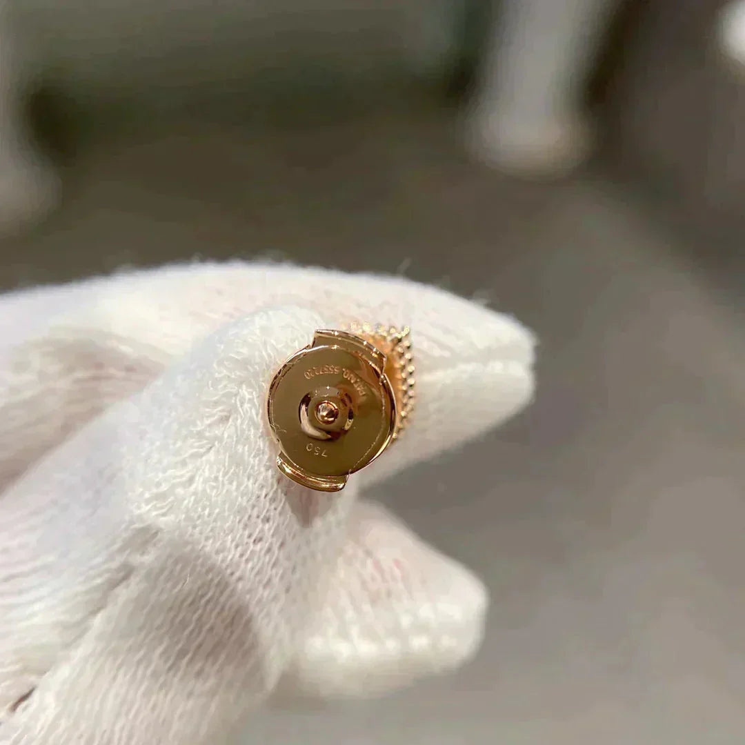 [ミスティック]ハートカーネリアンスタッドピアス