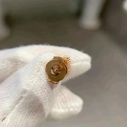 [ミスティック]ハートカーネリアンスタッドピアス