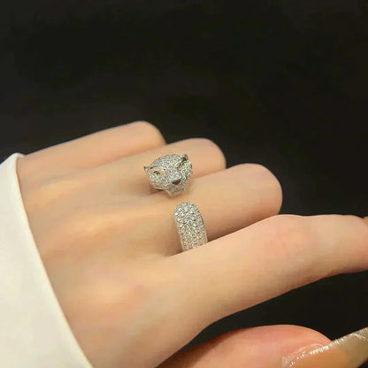 [Mystic]PANTHERE 5.5MM ALL DIAMOND RING
